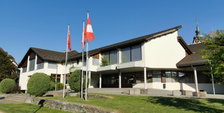 Frontansicht der SRK Kanton Schwyz Zweigstelle in Küssnacht am Rigi