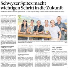 Artikel über Projekt "Wege in die Zukunft" im "Bote der Urschweiz" vom 06.07.2022